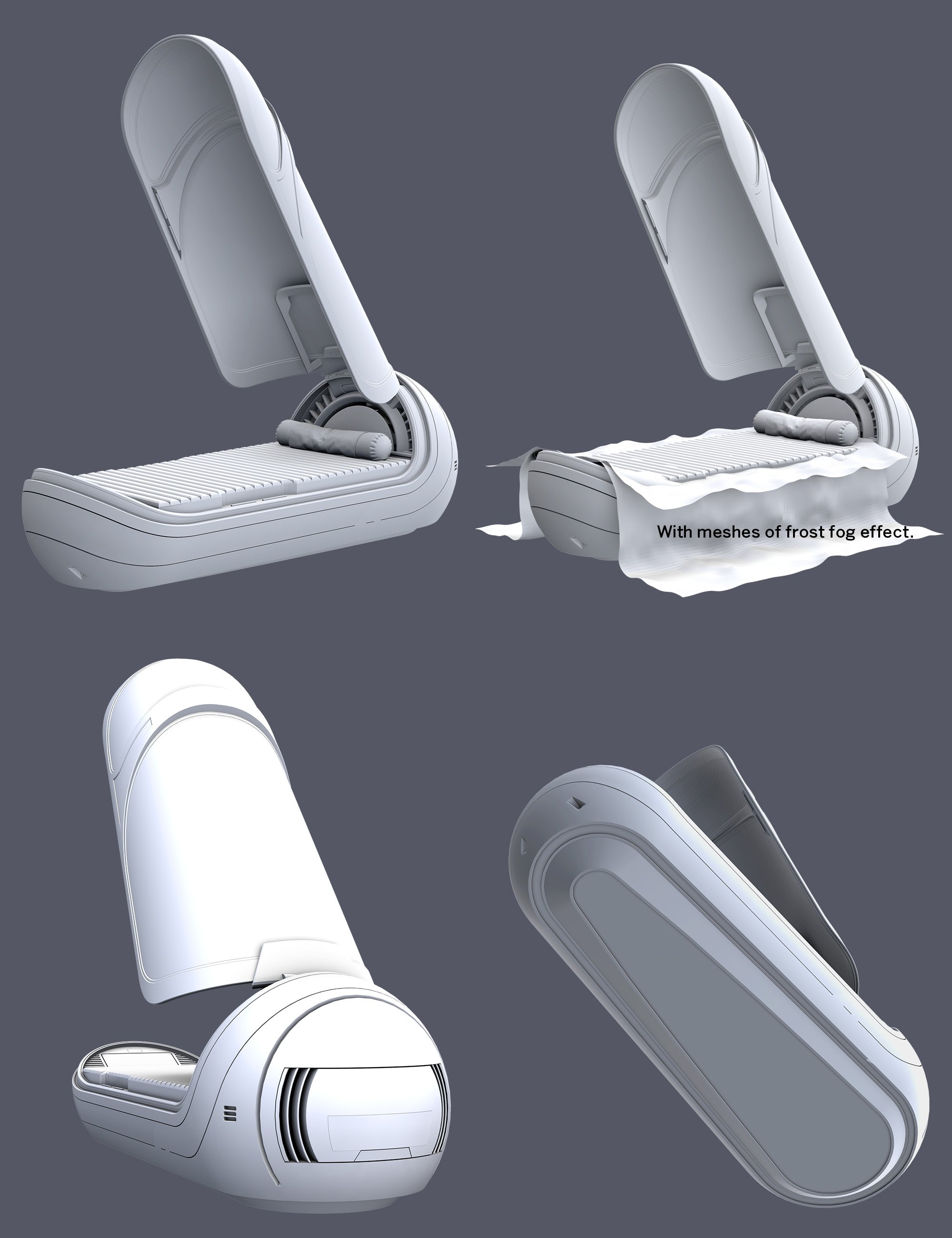 Lifepod Hangar by: MarieL, 3D Models by Daz 3D