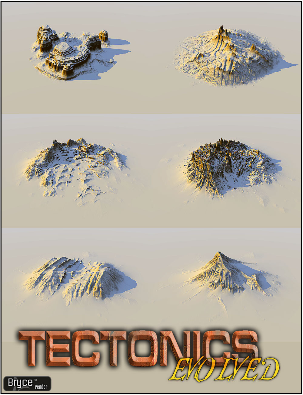 Tectonics Evolved Vol 1 by: Orestes Graphics, 3D Models by Daz 3D