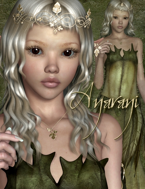 Anarani for V4 by: ThorneMadaSarsa, 3D Models by Daz 3D