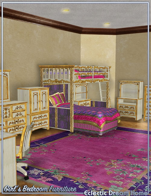 Dream Home Eclectic Girls Bedroom Furniture [Documentation Center]