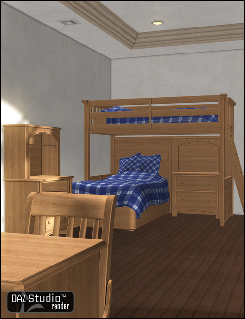 Dream Home Childrens Furniture by: , 3D Models by Daz 3D