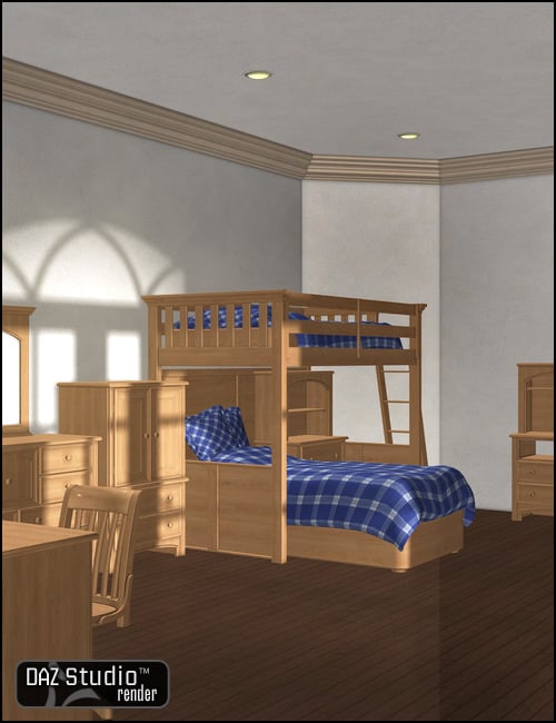 Dream Home Childrens Furniture Dream Home Childrens Furniture by: , 3D Models by Daz 3D