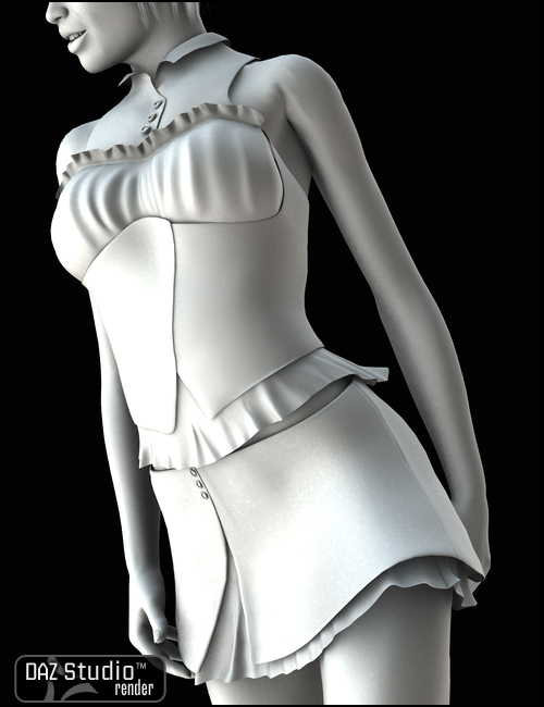 Heidi Dress by: Barbara Brundon, 3D Models by Daz 3D