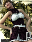 Heidi Dress Heidi Dress by: Barbara Brundon, 3D Models by Daz 3D
