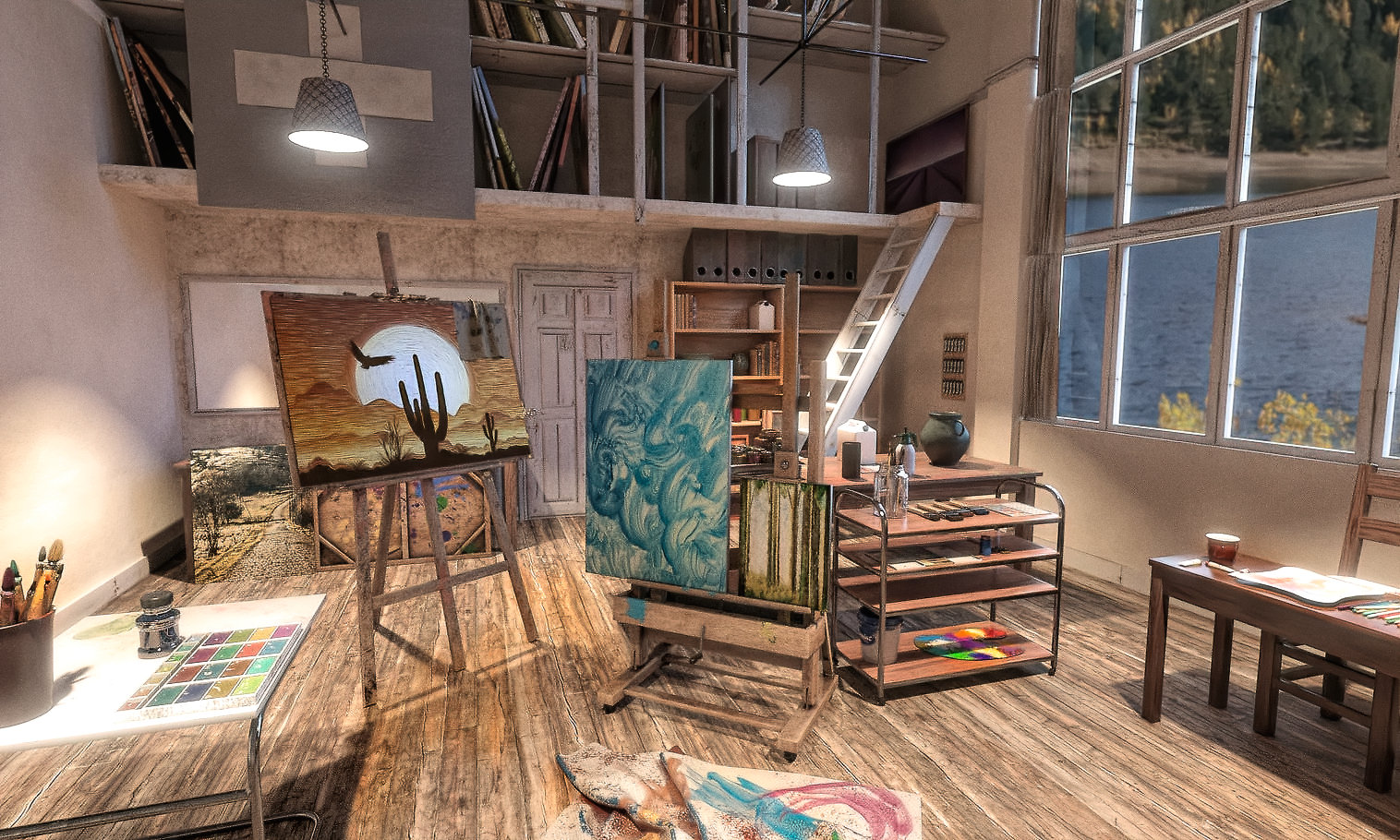 FG Painting Studio | Daz 3D