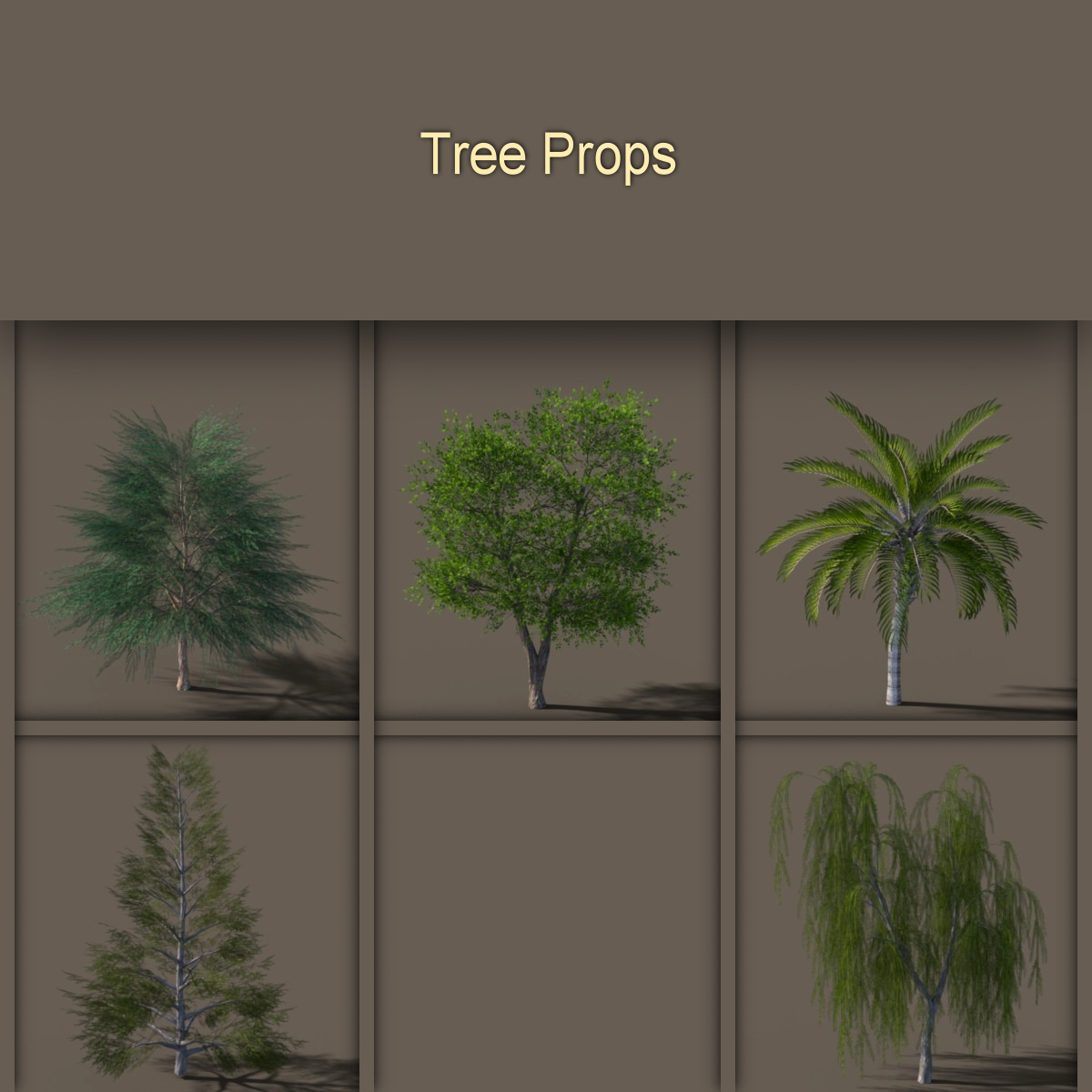Special Plants and Trees for Iray by: JeffersonAF, 3D Models by Daz 3D