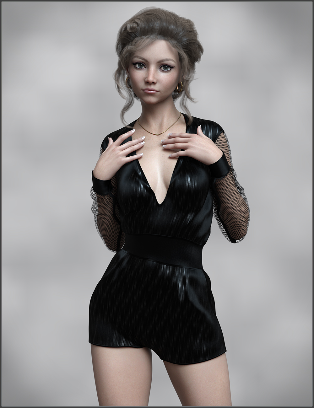 SASE Bellina for Genesis 8 and 8.1 Females by: SabbySeven, 3D Models by Daz 3D
