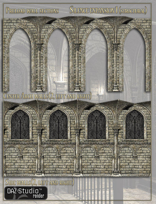 Silence Expansion 1 Structural by: LaurieS, 3D Models by Daz 3D