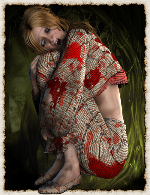 Night of the Living DAZ Blood N Guts for Wildwoods Traveler by: Marieah, 3D Models by Daz 3D
