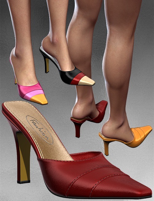 Square ToeCap Pumps For V4 A4