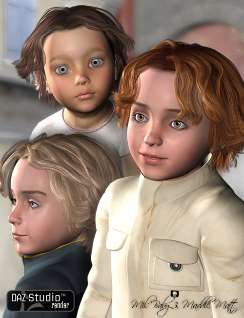 Glyn Hair Glyn Hair by: AprilYSH, 3D Models by Daz 3D