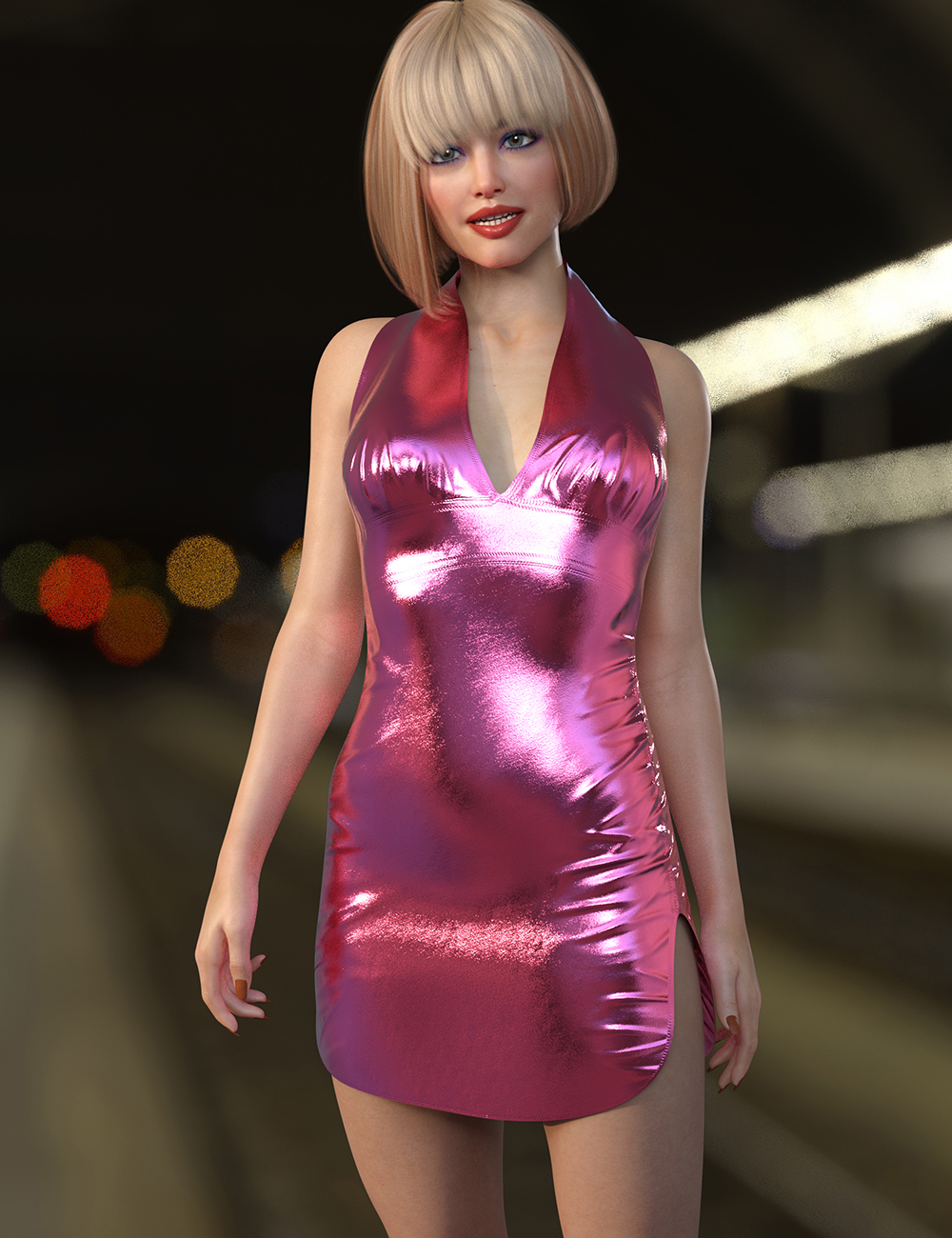 Dforce Charlotte Club Dress For Genesis 8 Females Daz 3d