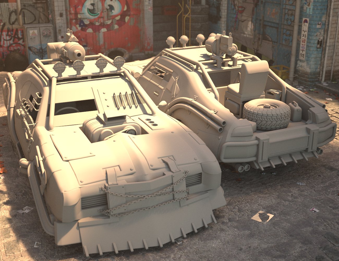 Zombie Apocalypse Vehicle Zombie Apocalypse Vehicle by: Charlie, 3D Models by Daz 3D