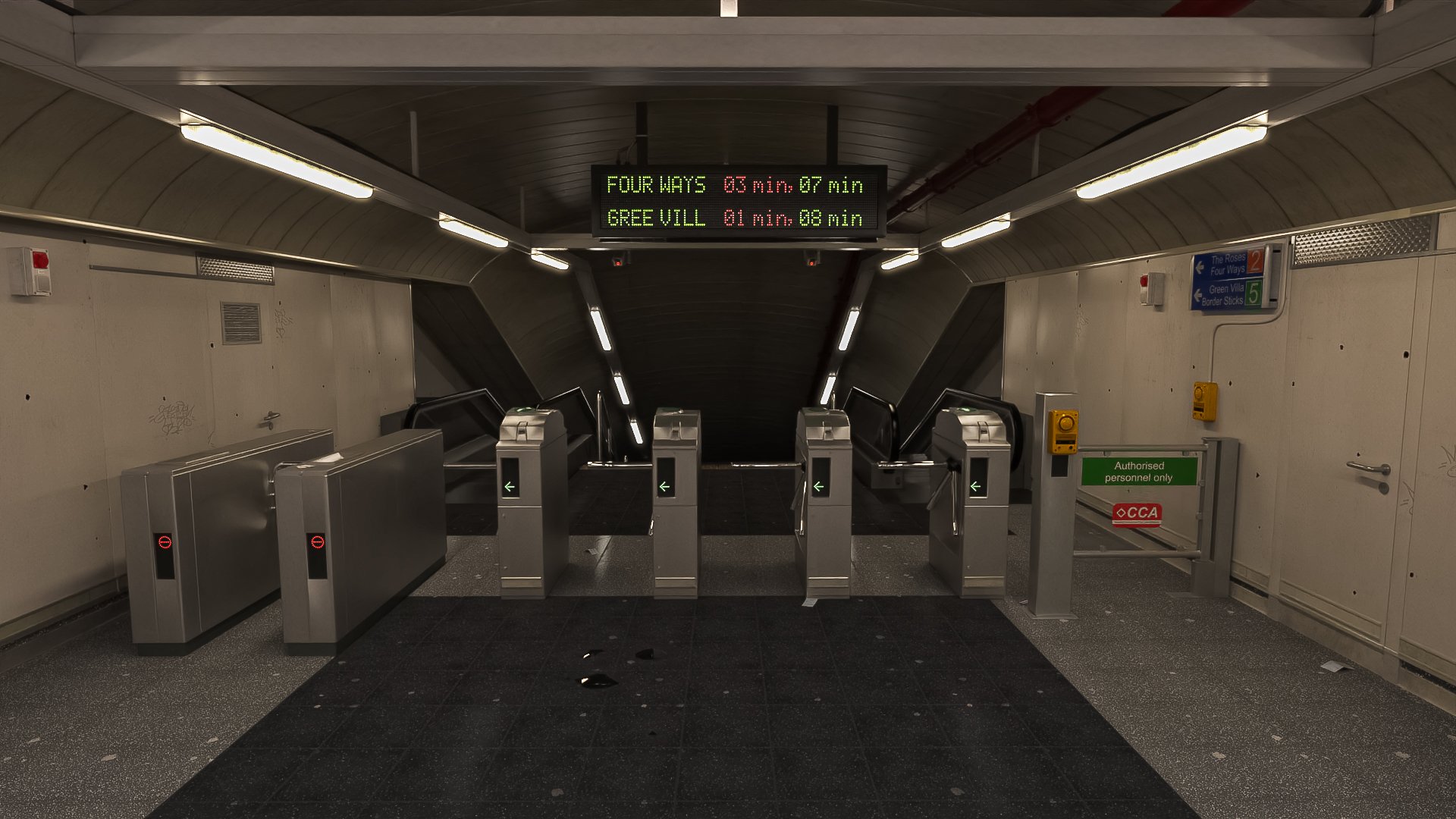 Subway Terminal Subway Terminal by: Dekogon Studios, 3D Models by Daz 3D