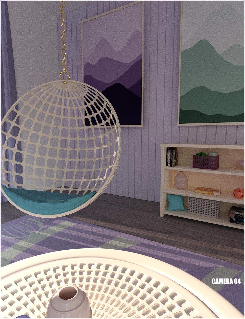 Chill Out Room by: Belladzines, 3D Models by Daz 3D