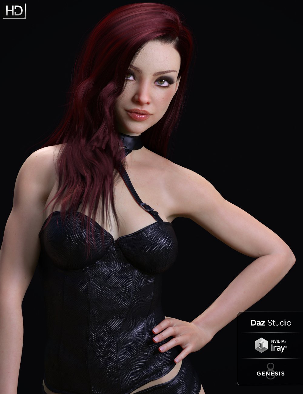 Lara HD for Genesis 8 Female by: AnainBelladona, 3D Models by Daz 3D