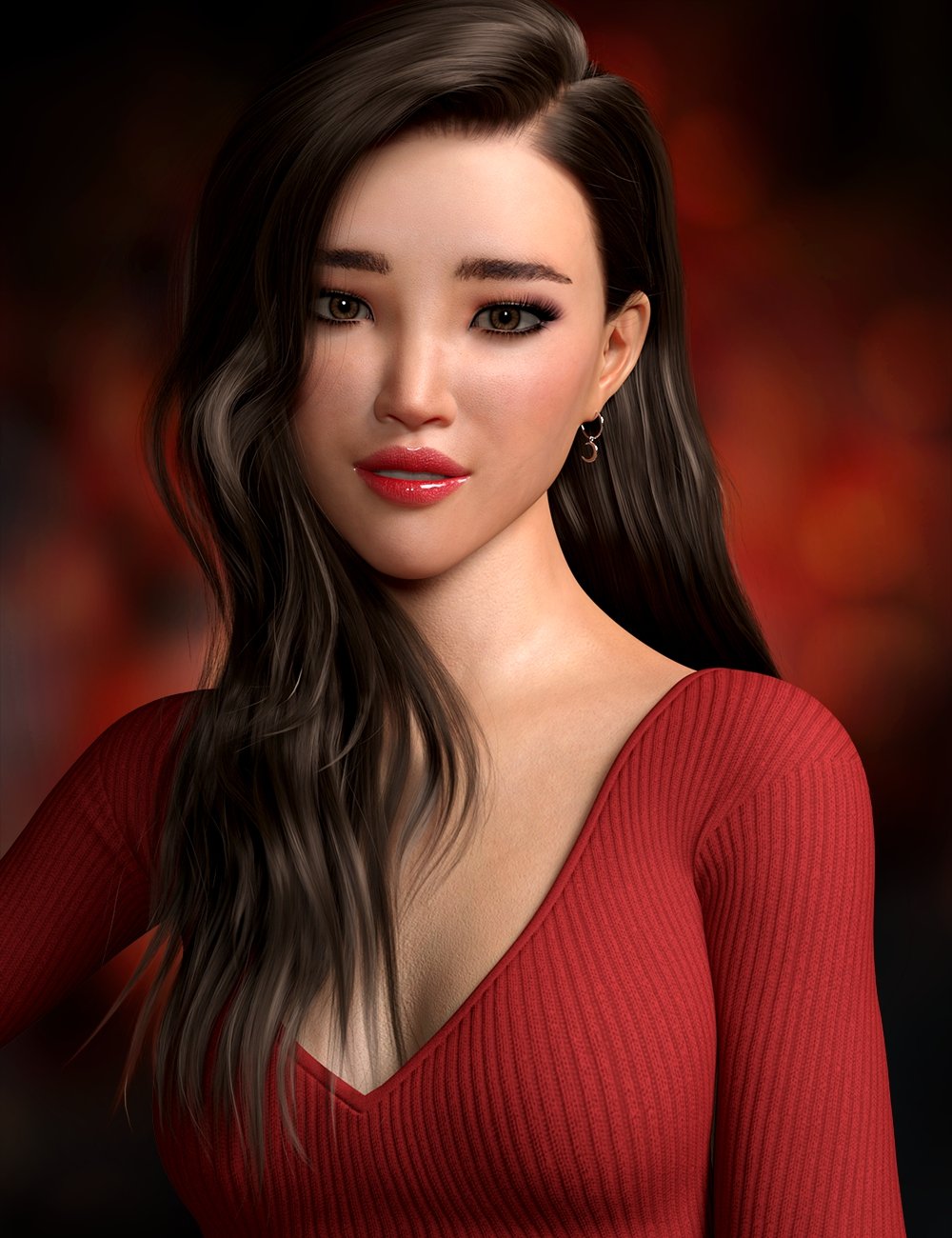 Akari HD for Genesis 8 Female by: Lyoness, 3D Models by Daz 3D