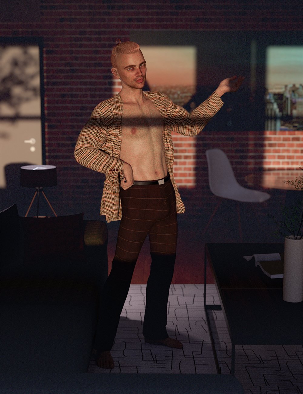 Tremendous Tweeds Iray Shaders by: , 3D Models by Daz 3D