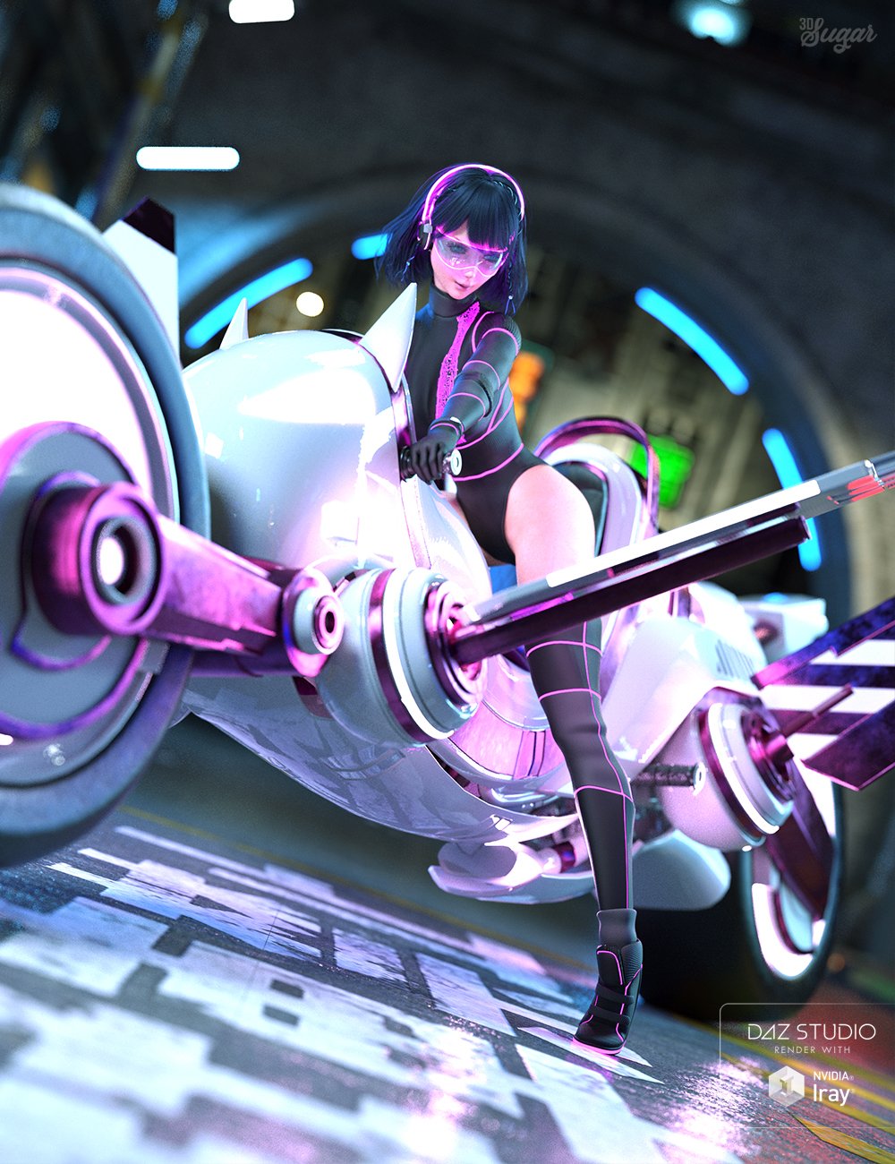 KAT-O Bike and Poses for Genesis 8 KAT-O Bike and Poses for Genesis 8 by: 3D SugarVal3dart, 3D Models by Daz 3D