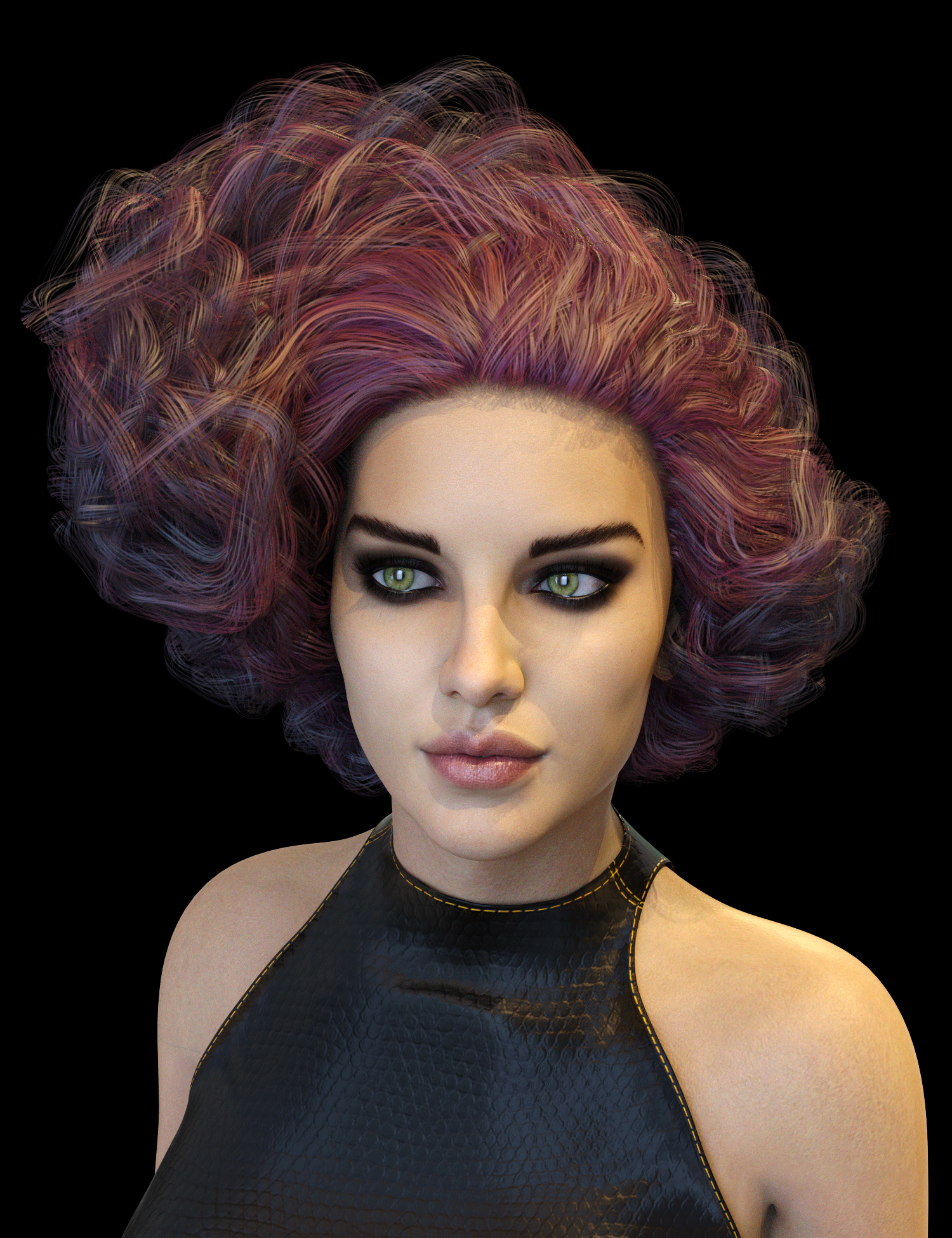 Texture Expansion for Biscuits Kit Hair by: Biscuits, 3D Models by Daz 3D
