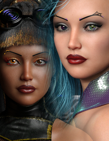 Tavia for Genesis 8 Female by: AdieneVex, 3D Models by Daz 3D