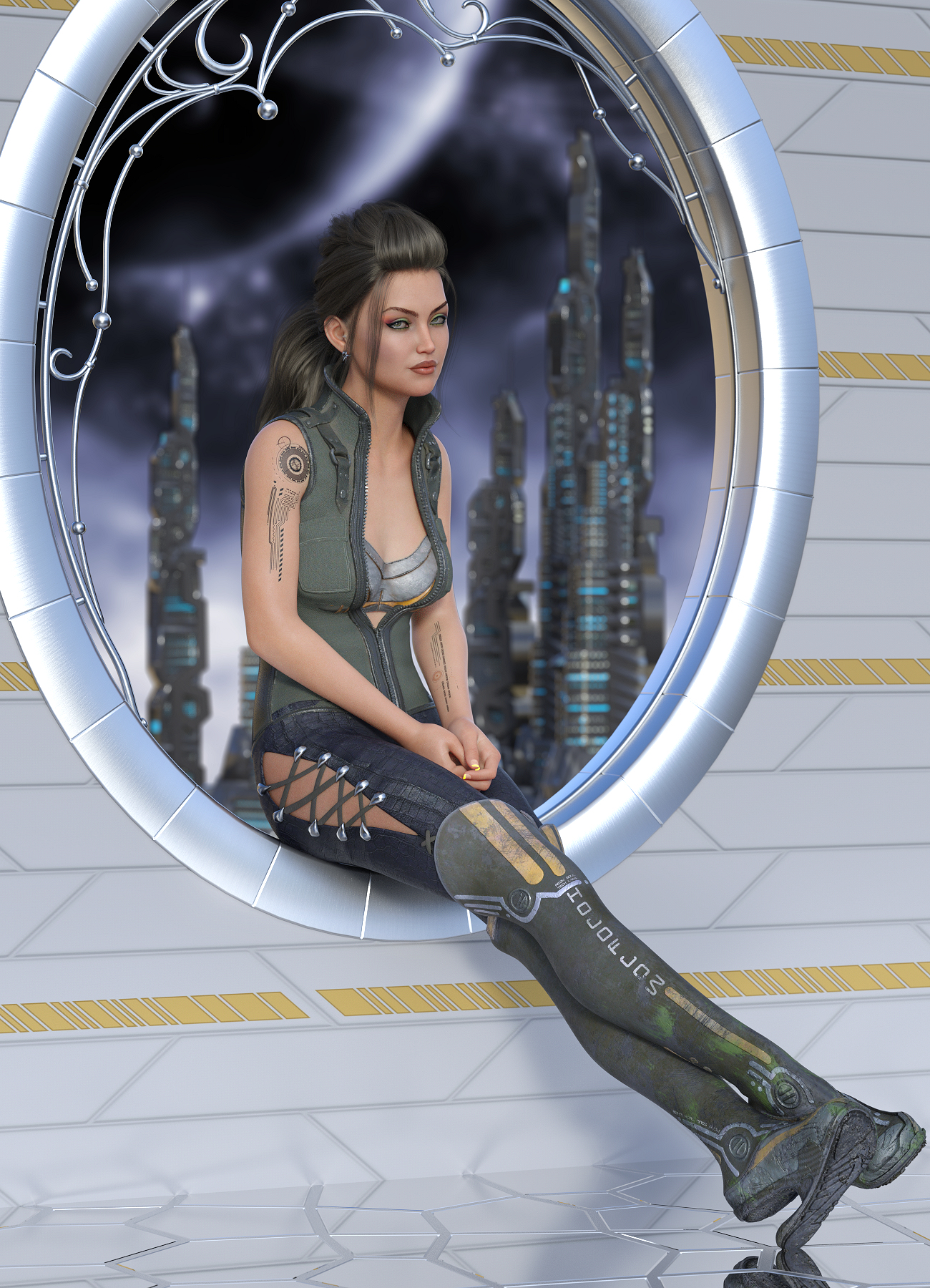 Tavia for Genesis 8 Female Tavia for Genesis 8 Female by: AdieneVex, 3D Models by Daz 3D