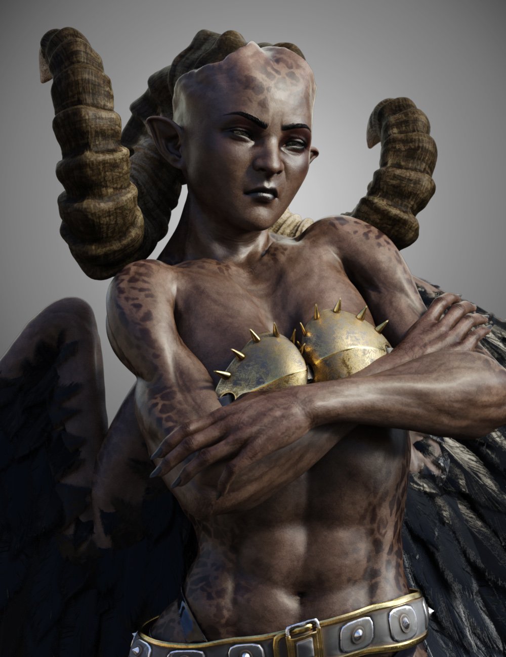 Shariana Demon for Genesis 8 Female by: RawArt, 3D Models by Daz 3D