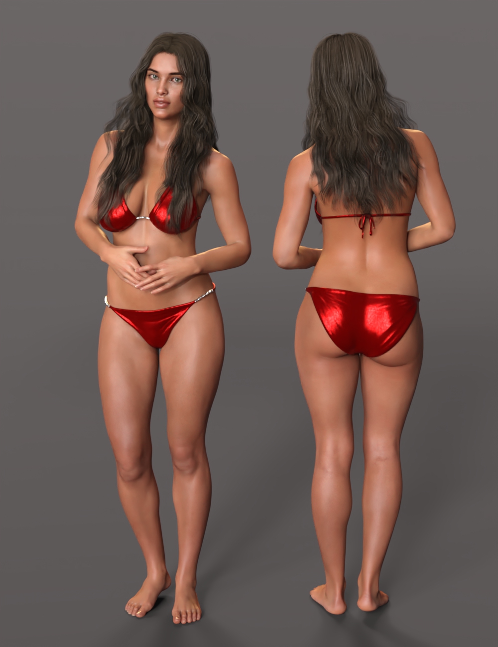 Alternative Shapes for Millawa 8 by: AliveSheCried, 3D Models by Daz 3D