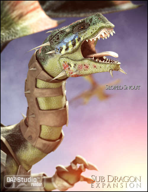 SubDragon Expansion by: GhostofMacbeth, 3D Models by Daz 3D