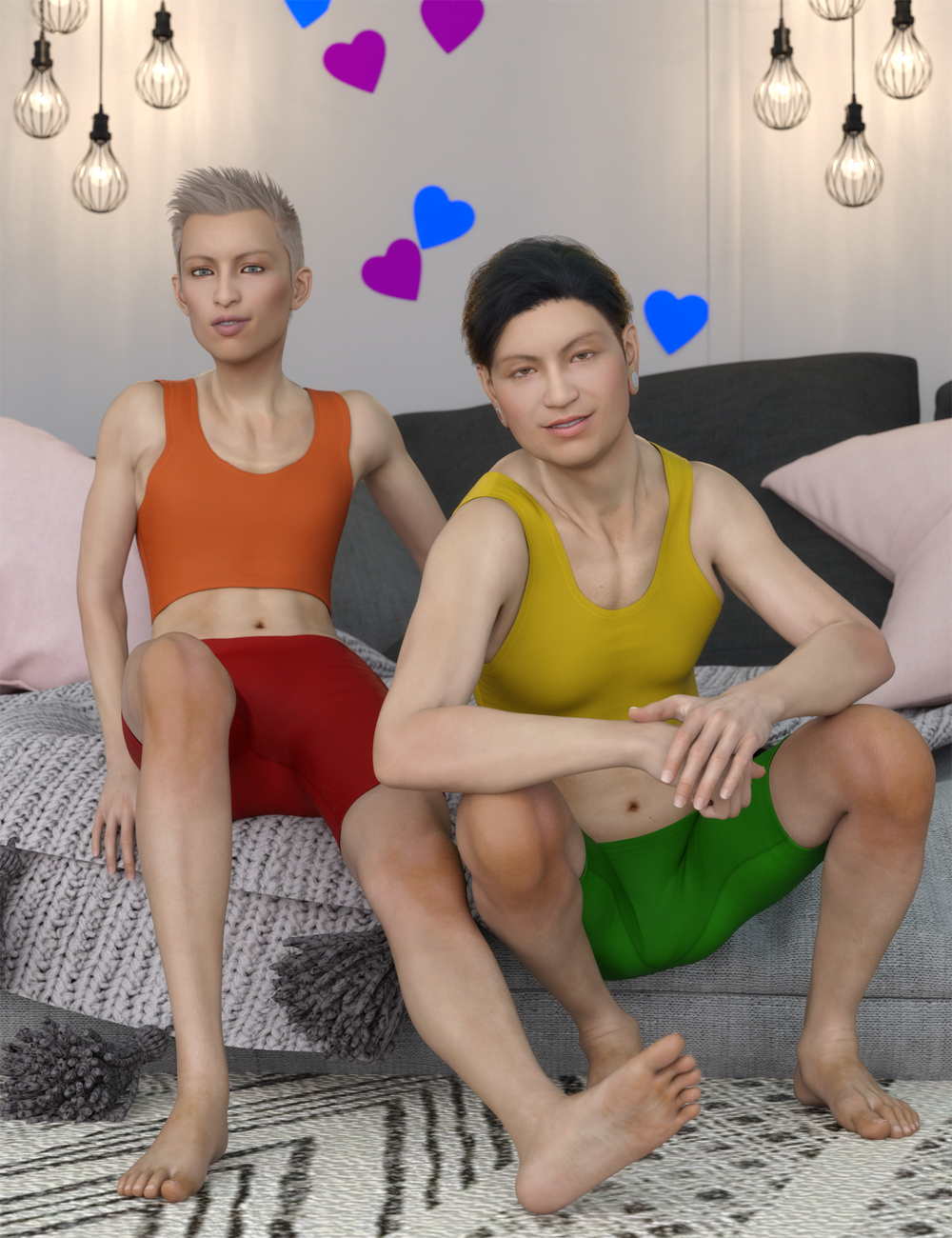 Binders and Compression Shorts for Genesis 8 Binders and Compression Shorts for Genesis 8 by: JessaiiDemonicaEvilius, 3D Models by Daz 3D