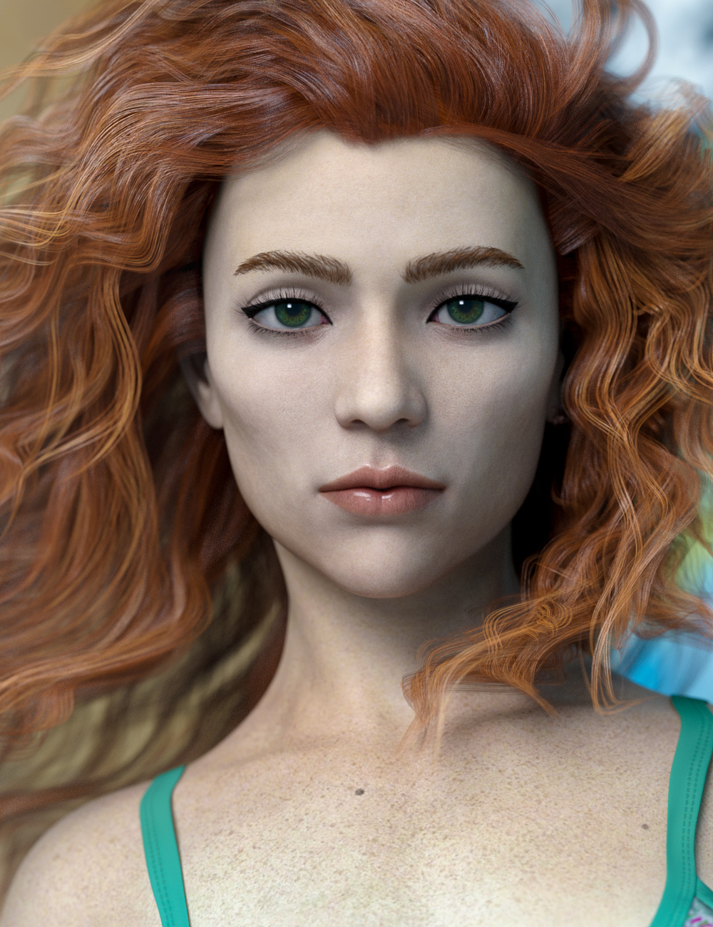 Nerissa For Genesis 8 Female by: Colm Jackson, 3D Models by Daz 3D
