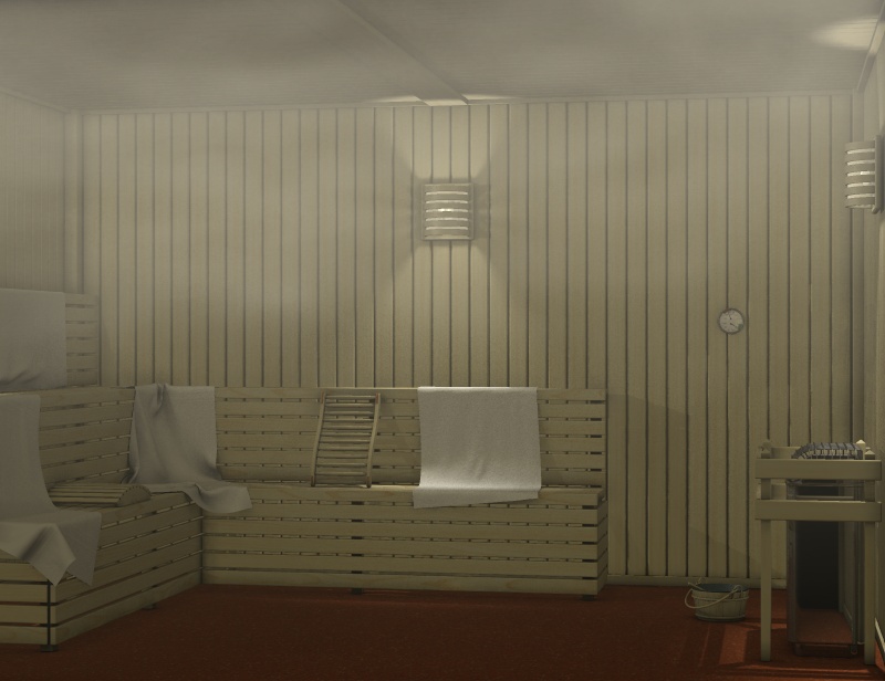 Sauna Sauna by: Ness Period Reproductions, 3D Models by Daz 3D