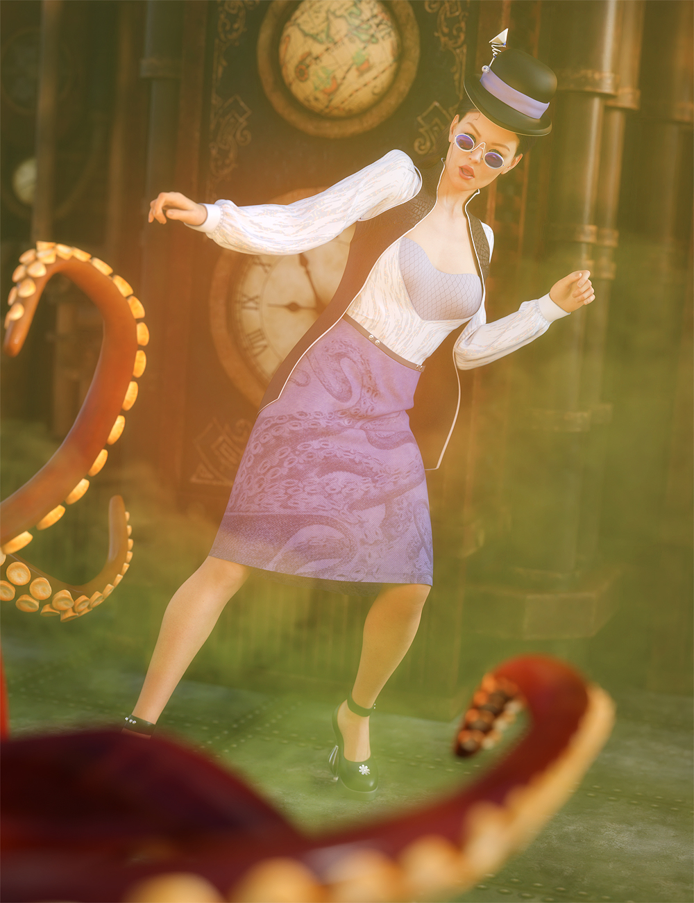 dForce Constance Outfit for Genesis 8 Females dForce Constance Outfit for Genesis 8 Females by: AmaranthPixelTizzyFit, 3D Models by Daz 3D