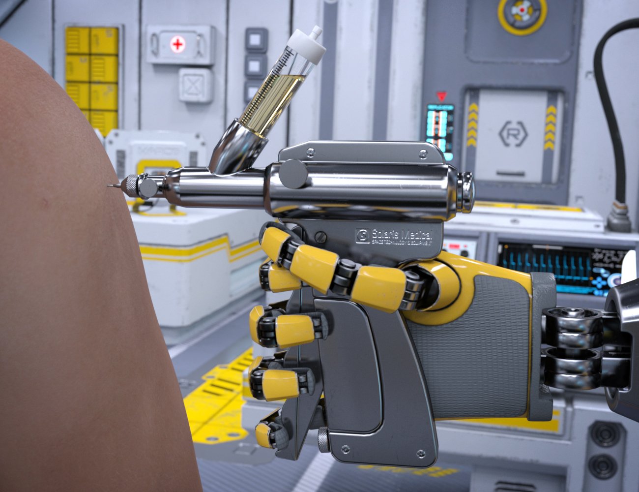 Robot Spacedoc Robot Spacedoc by: petipet, 3D Models by Daz 3D