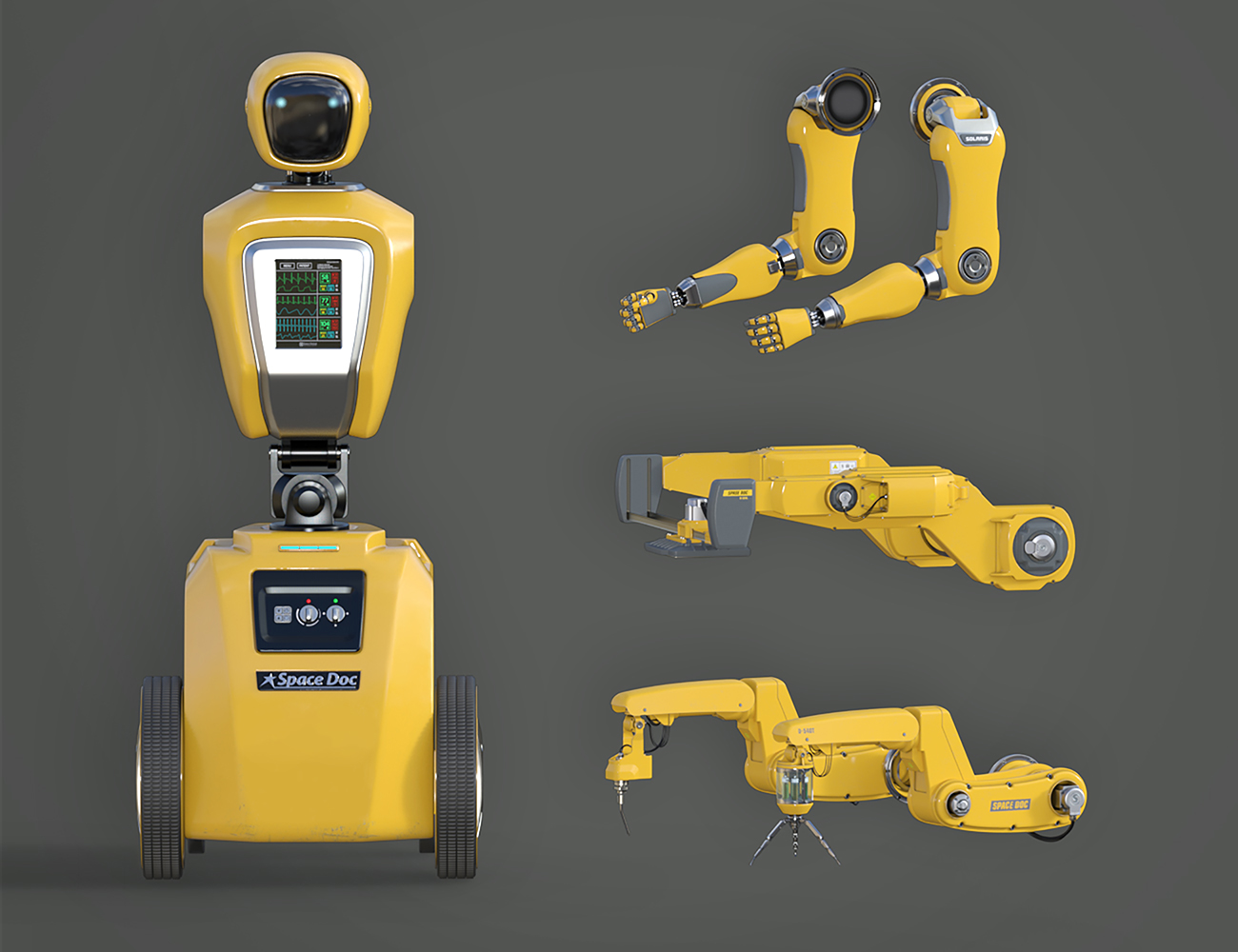 Robot Spacedoc Robot Spacedoc by: petipet, 3D Models by Daz 3D