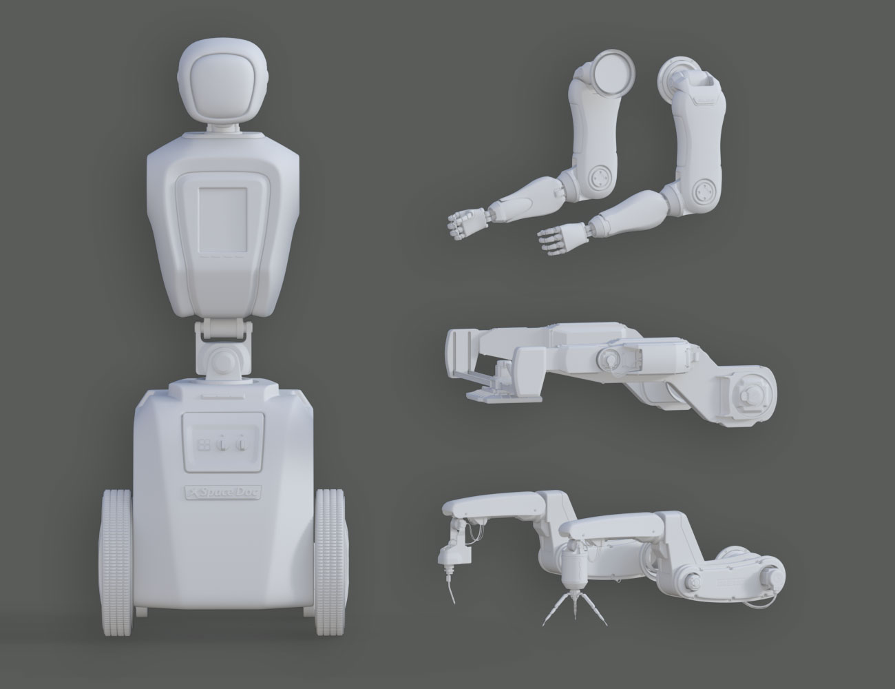 Robot Spacedoc Robot Spacedoc by: petipet, 3D Models by Daz 3D