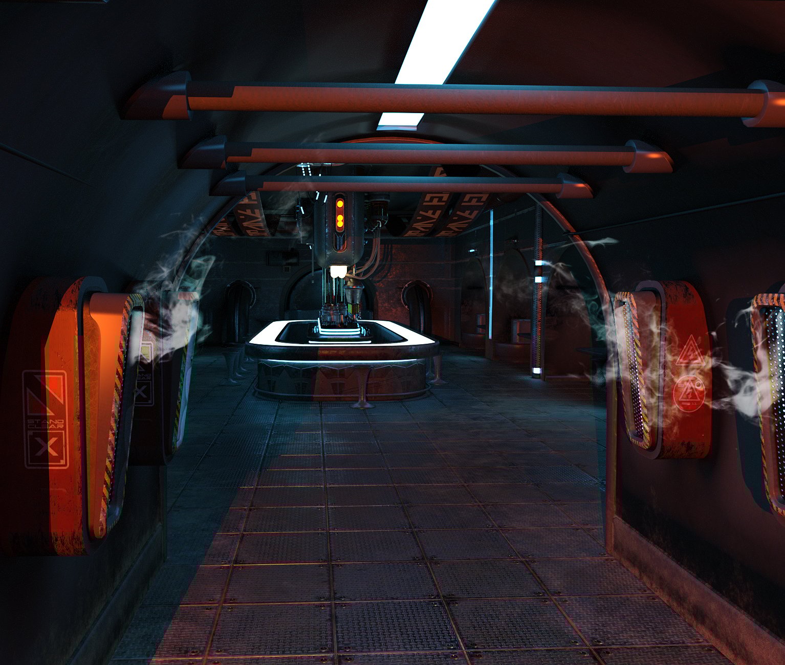 Sci-Fi Bar Sci-Fi Bar by: The AntFarm, 3D Models by Daz 3D