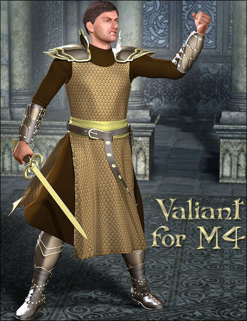 Valiant for Michael 4 by: Ravenhair, 3D Models by Daz 3D