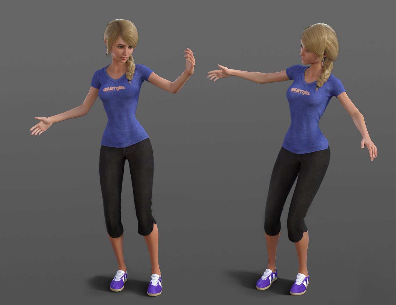 New Look Animations for Genesis 8 by: ThreeDigital, 3D Models by Daz 3D