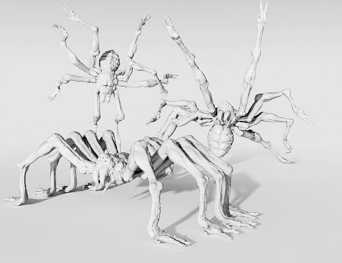 Jurogumo Original Creature by: Sixus1 Media, 3D Models by Daz 3D