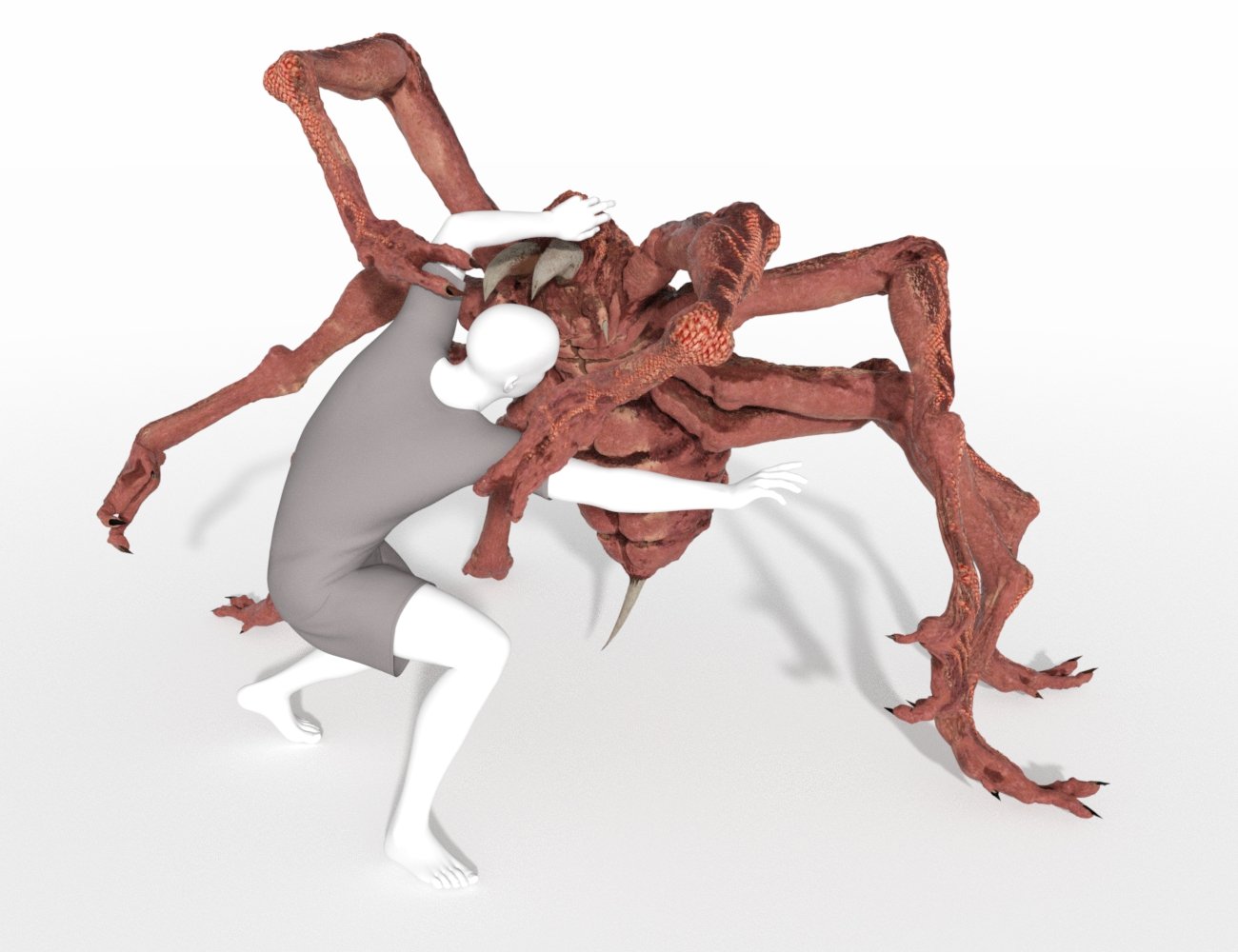 Jurogumo Original Creature by: Sixus1 Media, 3D Models by Daz 3D