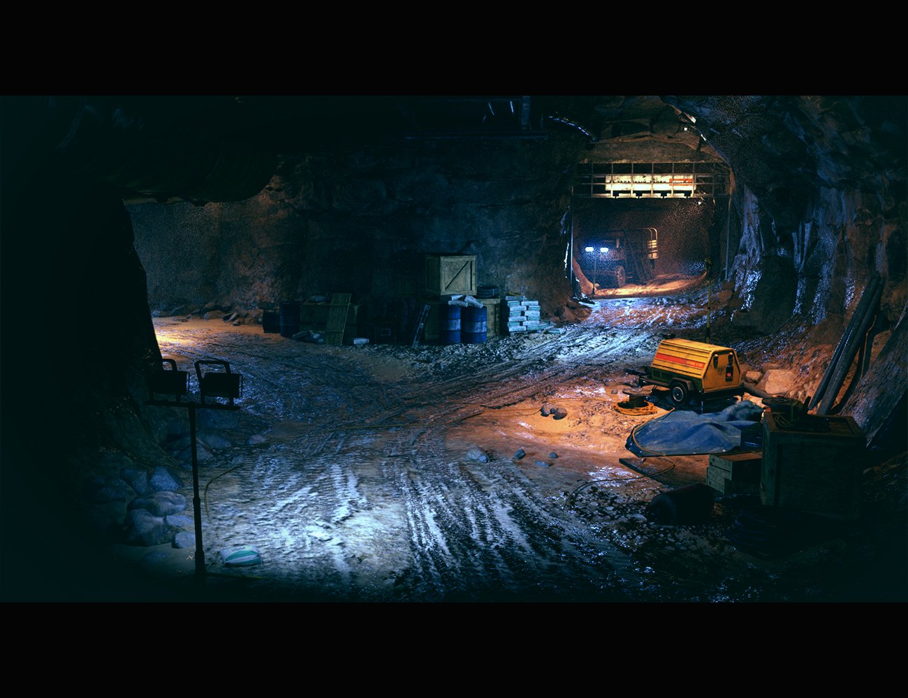 Underground Bunker by: Dekogon Studios, 3D Models by Daz 3D