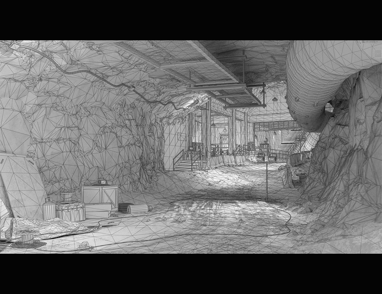 Underground Bunker by: Dekogon Studios, 3D Models by Daz 3D