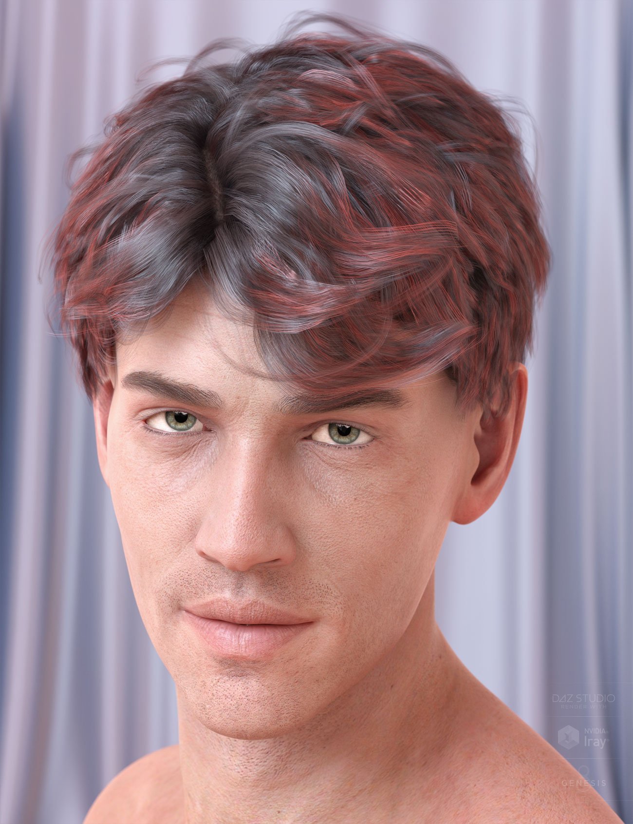 Zoren Hair for Genesis 8 Zoren Hair for Genesis 8 by: AprilYSH, 3D Models by Daz 3D