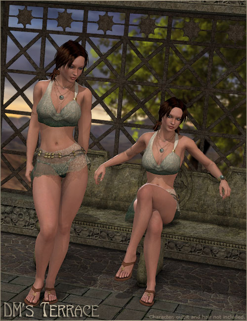 DMs Terrace DMs Terrace by: Daniemarforno, 3D Models by Daz 3D