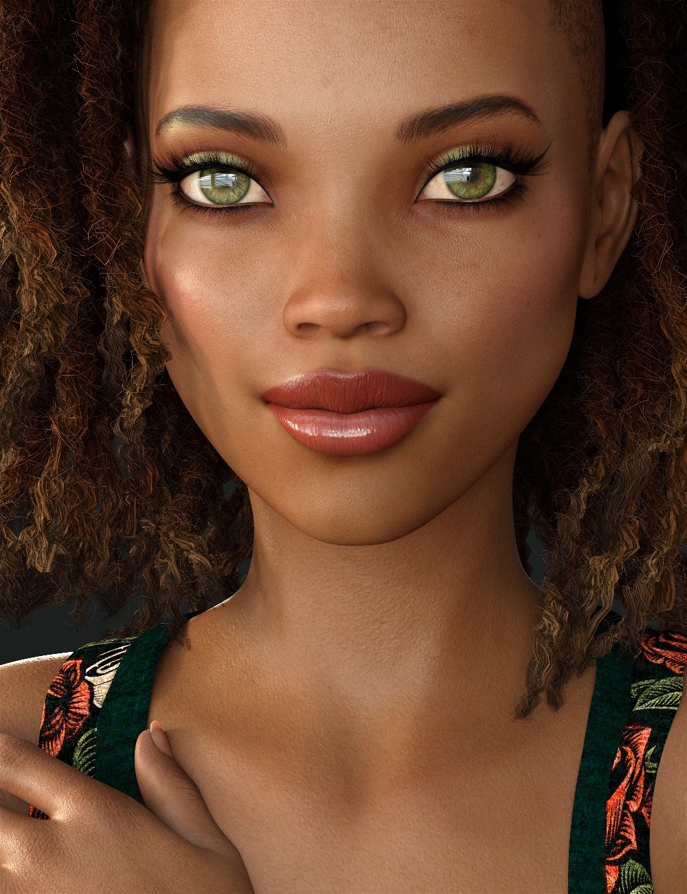 Keyana for Genesis 8 Female by: Handspan Studios, 3D Models by Daz 3D
