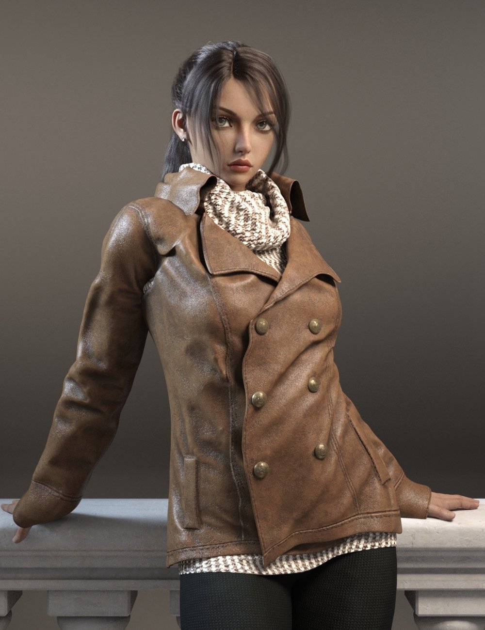 Kuroko for Genesis 8 Female by: Ergou, 3D Models by Daz 3D
