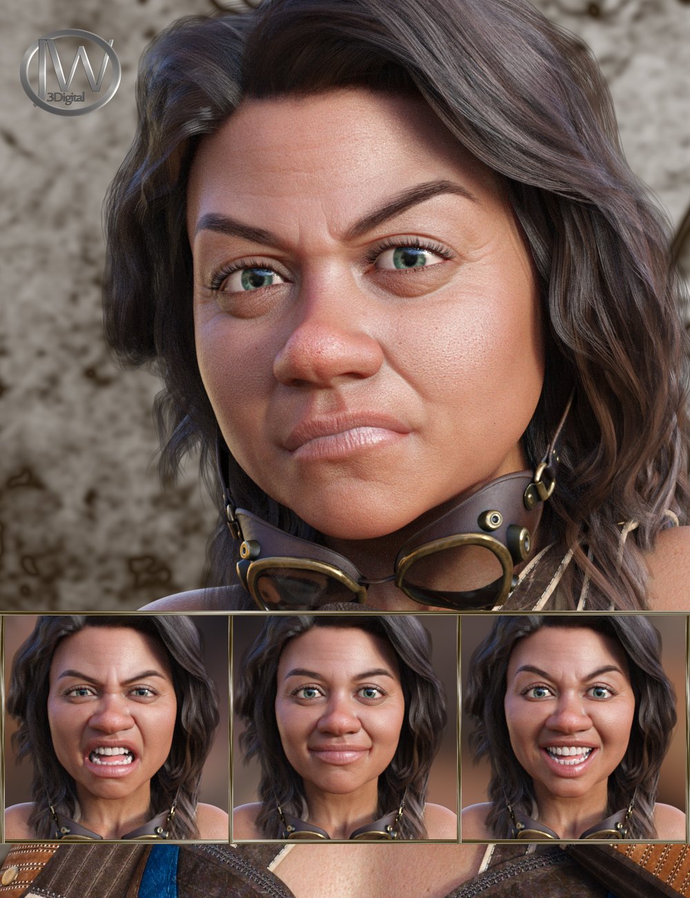 Real Fantasy - Expressions for Genesis 8 Female and Topsy 8