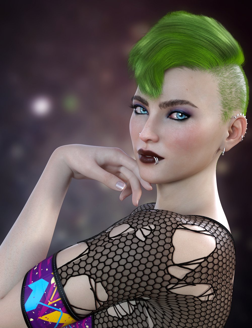 Makenna Hair for Genesis 8 Females Makenna Hair for Genesis 8 Females by: Propschick, 3D Models by Daz 3D