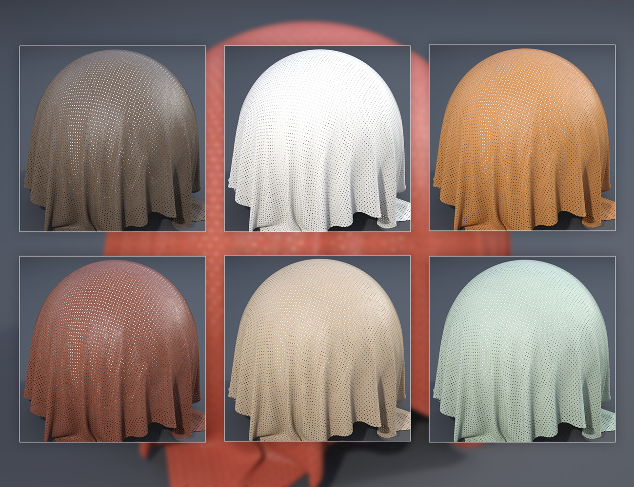 Leather Collection: Perforated Leather Collection: Perforated by: Dimidrol, 3D Models by Daz 3D